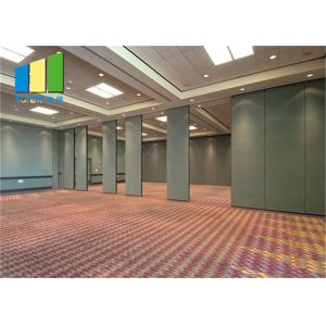 Folding Partition Walls Divider System Aluminum Profile For Office