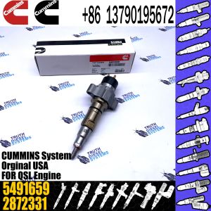 4359204 5491659 Diesel Engine Fuel Injector For Cummins Excavator QSL9.3 ISCE