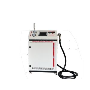 Automatic R134a Refrigerant Filling Equipment Chiller Heat Pump Refrigerant Ac