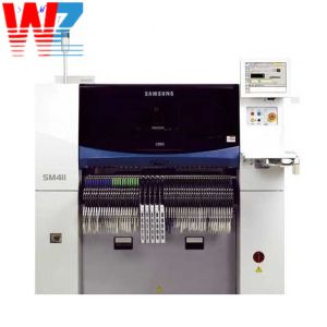 China SMT PCB Assembly Line SM411 Hanwha Samsung Pick And Place Machine on sale
