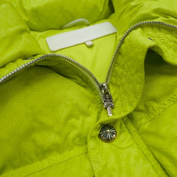 Winter Warm Cropped Down Jacket Collar Zipper Dtg Print Puffer Crop Jacket