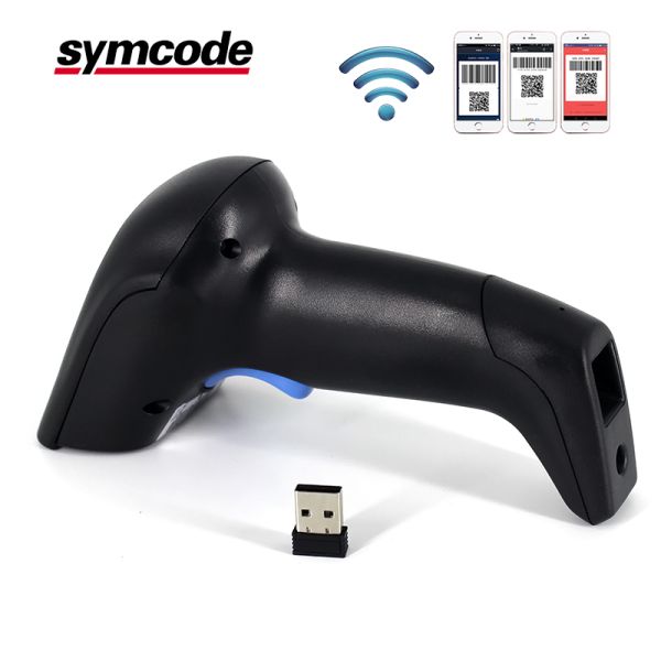 Upgraded Dual Wireless Handheld Barcode Scanner 2MB High - Capacity Memory