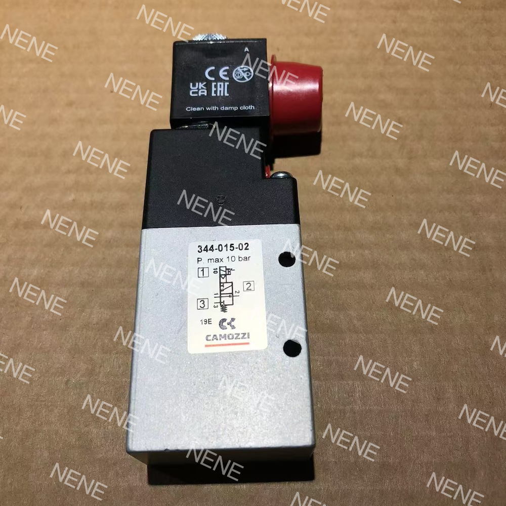 344-015-02-G77 Electron Magnetic Valve 334-015-02-G77/7J/7K/73/72 CAMOZZI Solenoid Valve 3/2 Way 1/4"