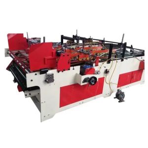 Garment Shops Corrugated Cardboard Carton Box Making Manual Feeding Press Type