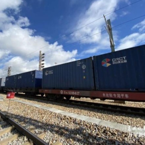 From NINGBO China To Europe EU Railway Freight Forwarder Train Car Shipping Transport