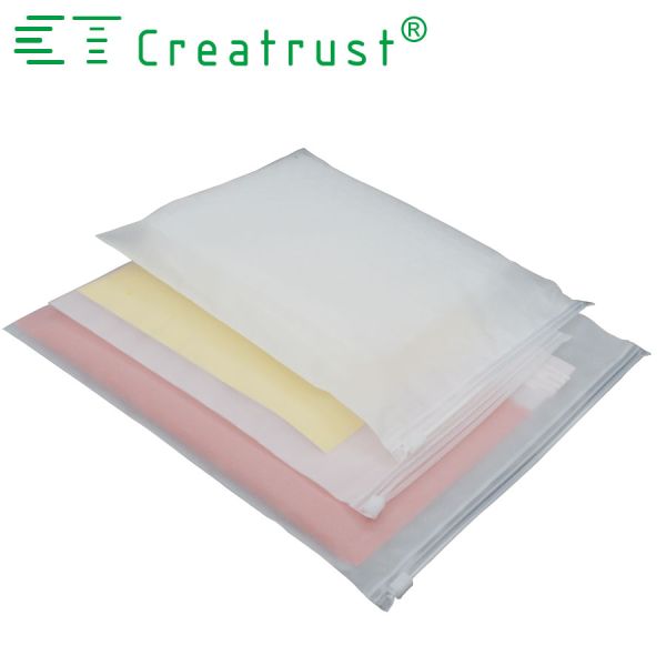 CX Child Slider Zipper Pvc Bag Plastic T-shirt Zip Lock Pouch Matte Frosted Clothes Clear Poly Bags Adhesive Seal Personalised