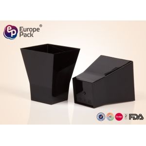 Transparent Plastic Square Cups 60ml