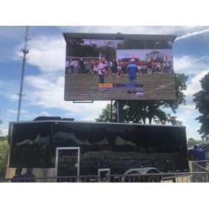 P3.91 Full Color Car LED Display Advertising Convenient HD Model Waterproof