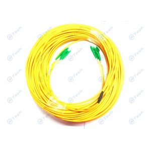 China LC Apc Fiber Optic Cable 4 Core Single Mode Good Inter Plug Performance on sale