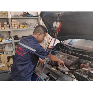 V5 6PK Automotive Air Conditioning Compressor For Cummins 12V WXTK418