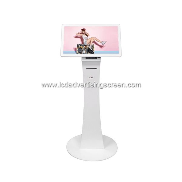 Buy Rk3288 CPU Self Service Lcd Signage Display With Printer 300cd/M2 at wholesale prices