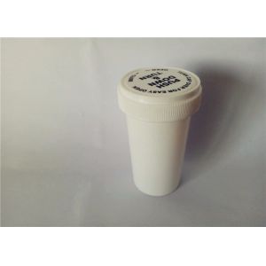 Quality 100% Recylable Reversible Cap Vials White 30DR Moisture Resistant FDA Approved for sale