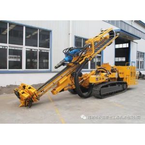 Double Speed Tramming Motor Percussion Drill Rig BHD - 260