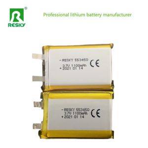 Rechargeable Lithium Polymer Battery Cell 523450 553450 603450 Lipo Battery