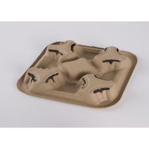 6000pcs/h Recycle Paper Pulp Tray Machine Electronic Protective Package