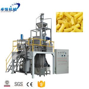 Fully Automatic Macaroni Pasta Extruder Production Line with Advanced Processing