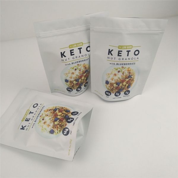 VMPET 120mic Stand Up Pouch MOPP Food Packaging Gravure Printed