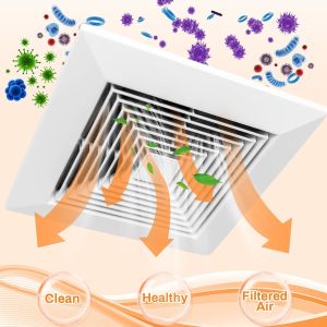 Cut to Size Air Filter Media Roll Orange and White Polyester Air Filter Material