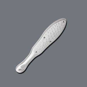 Professional Skin Care Metal Foot File with Chemical Etching Surface