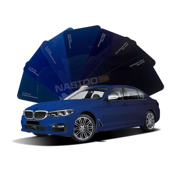 NASIDO Blue Series TPU Color Wrap Film for Car Paint Protection Heat Insulation
