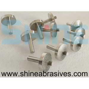 Smooth 14 Inches Diameter Electroplated Diamond Tools Artificial Diamond Coal