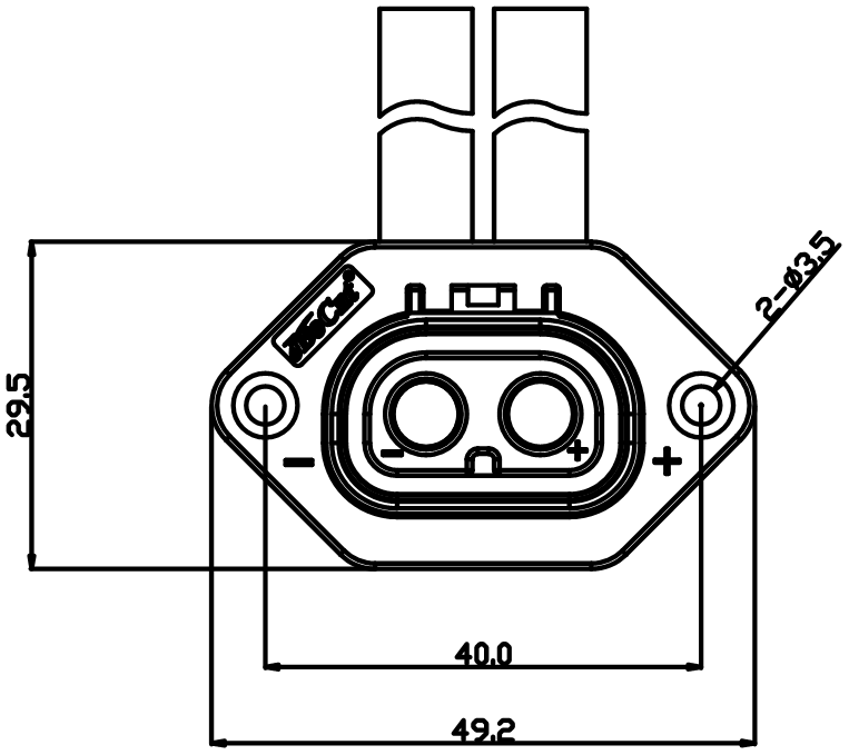AC100A Electric Vehicle Yacht Ship Charging Lithium Battery Replacement Connector
