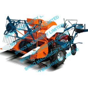 mini paddy combine harvester with Tyre wheel