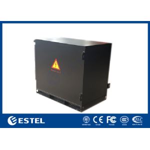Heat Insulated Wall Mount Steel Outdoor Telecom Cabinet With Air Conditioner