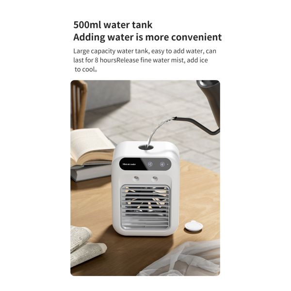 2024 Portable Evaporative Air Cooler for Room and Office Cooling Needs