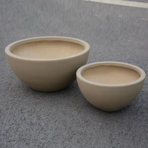 Fiber Clay Planters For Garden Durable And Modern Design