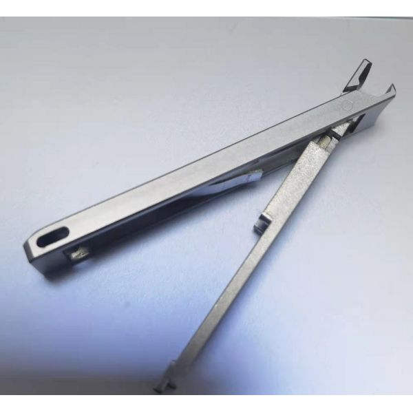 Silver Coating RoHs MIM Metal Injection Molding Ultraslim Foldable Nail Clipper