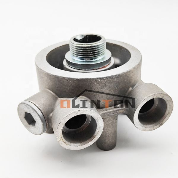 Excavator Spare Parts PC400-6 SAA6D125E-2 Engine Oil Filter Head 6212-51-5311