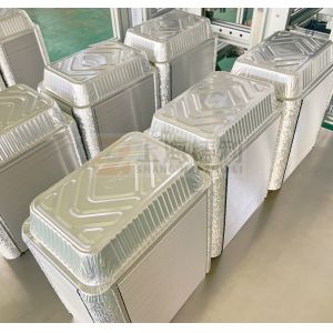 Take Away Aluminium Container Making Machine 800kN Pneumatic