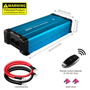 4000 watt 24v 230v pure sine wave power inverter