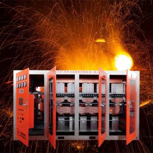 Induction Iron Melting Furnace Energy Saving Medium Frequency High Durability