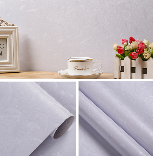 Moisture Proof Gold Embossed Wallpaper 10 Meter Embossed Peel And Stick Wallpaper