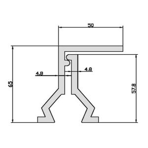Color steel tile diamond clampPJ-ZJ149-150