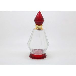Crew Seal Custom Glass Perfume Bottles Screen Printing Surface For Distribute