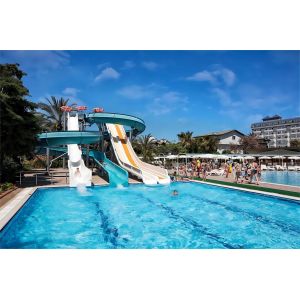 Child Amusement Park Swimming Kids Games Equipment Fiberglass Water Slides