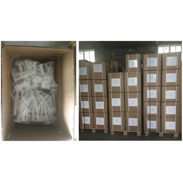 50/60mm Disc Plastic Foam Insulation Nails / Insulated Plasterboard Fixings