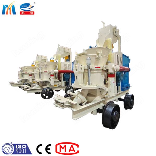 Buy 200 M Spraying Distance Dedusting Dry Mix Shotcrete Machine at wholesale prices