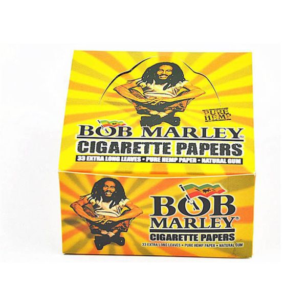 Bob Marley Cigarette Paper Roll 110mm Translucent Hemp Fiber Material