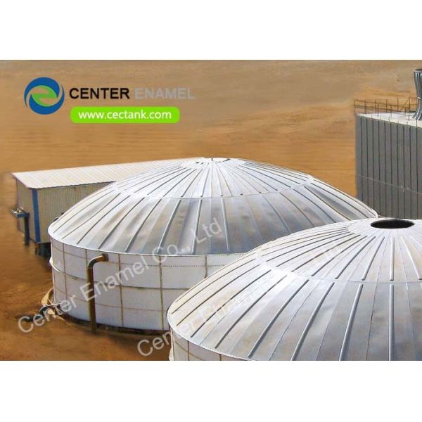Buy NSF 61 Approved Glass Fused To Steel Potable Water Storage Tanks With FRP Roofs at wholesale prices