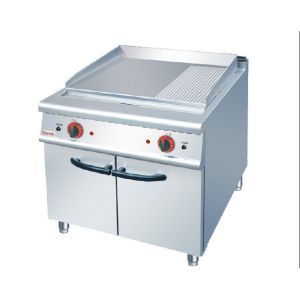 Quality Electric 380v 9kw Barbecue Induction Cookware Griddle For Snacks / Supermarkets for sale