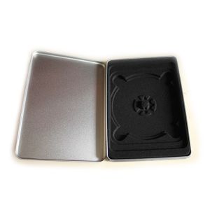 DVD tin with window