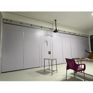 Movable Office Dividers Walls , Operable Panel Partitions MDF Finish