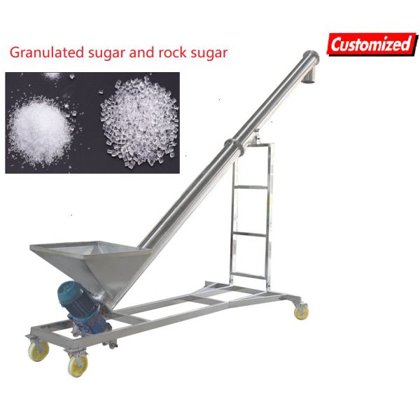 Buy Stainless Steel Screw Auger Feeder For Various Powder Products Transportation Custom Design at wholesale prices