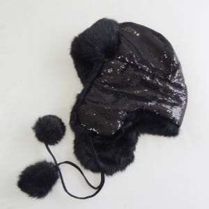 Reliable reputation wholesale winter warm hat with rabbit fur