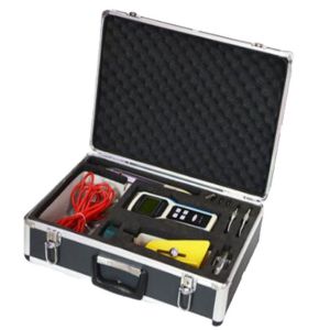 Handheld Flowmeter Portable Electromagnetic Velocity Meter With RS485