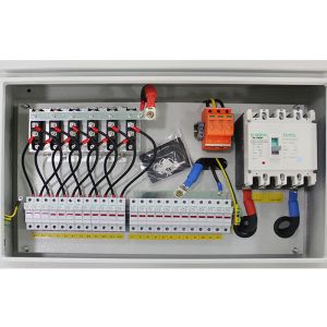 SURGE PROTECTION 1000V 15A 6 STRING PV DC COMBINER BOX FOR SOLAR POWER SYSTEM